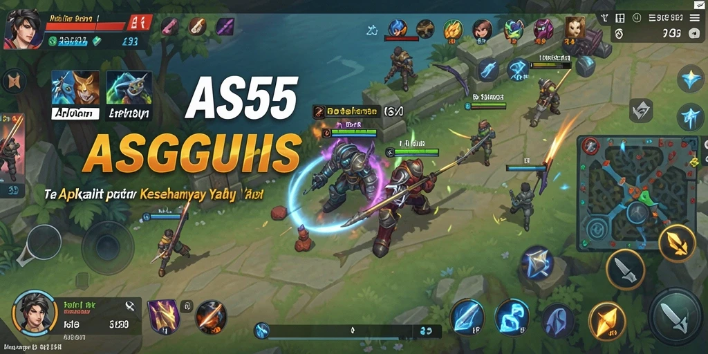 Screenshot menunjukkan antarmuka ASG55 yang sederhana dan efisien.