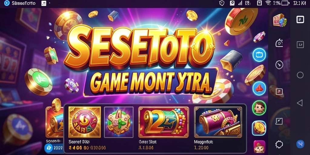 Screenshot gameplay SESETOTO yang menunjukkan keseruan bermain Slot.