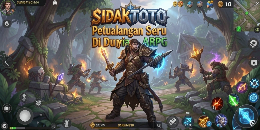 Tampilan menarik dari gameplay <strong>SIDAKTOTO</strong> yang penuh aksi ARPG.